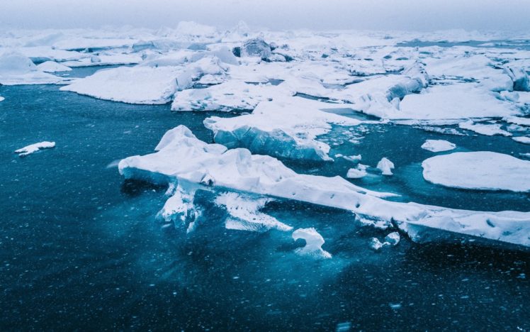 nature, Arctic, Ice, Sea, Blue, White HD Wallpaper Desktop Background