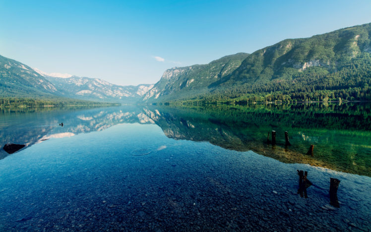 water, Mountains, Landscape, Nature, Reflection HD Wallpaper Desktop Background