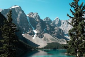 nature, Mountains, Water, Trees, Landscape