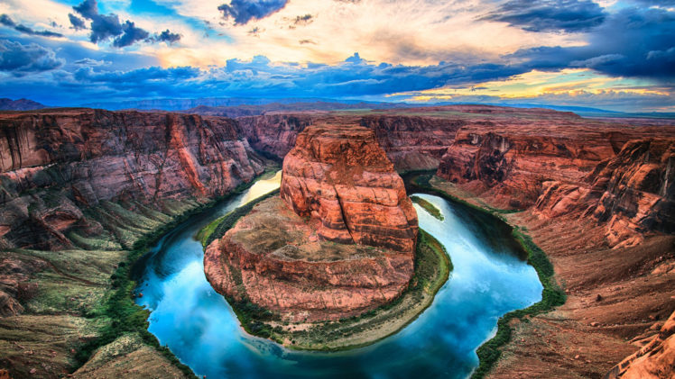 landscape, Mountains, Lake, Desert HD Wallpaper Desktop Background