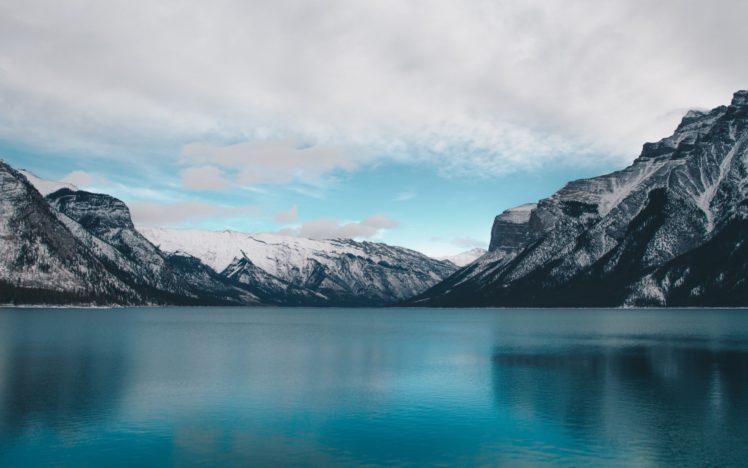 water, Blue, Mountains, Sky, Nature, Landscape HD Wallpaper Desktop Background