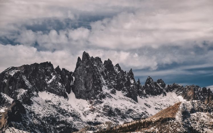 sky, Nature, Landscape, Mountains HD Wallpaper Desktop Background