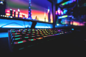 colorful, Neon, Computer, Keyboards, PC gaming