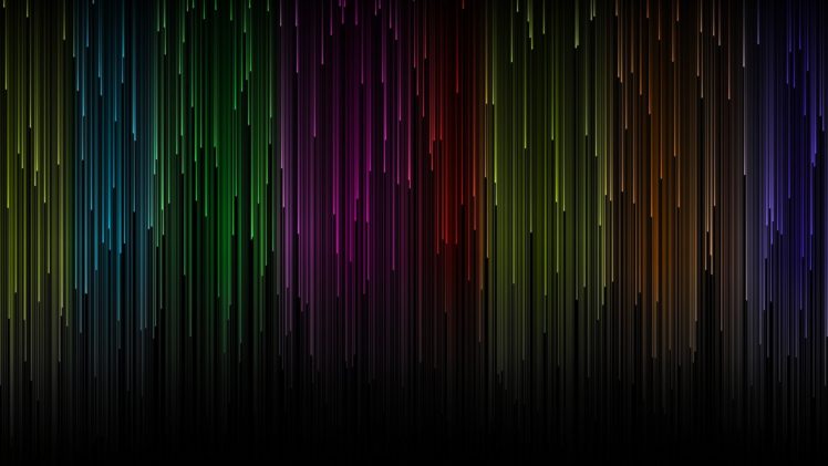 abstract, Lines, Colorful,  Matrix HD Wallpaper Desktop Background