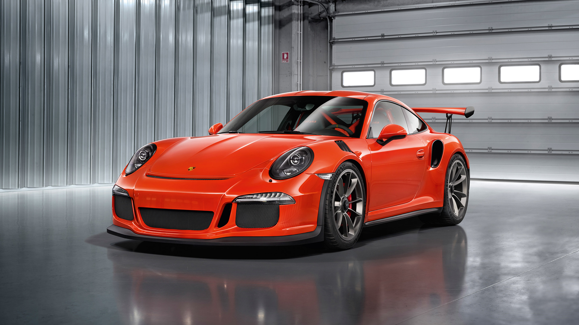 Porsche 911 GT3 RS, Car, Red cars, Vehicle, Render Wallpaper