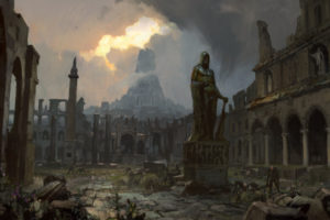 Path of Exile, Digital art, Video games, Ruins