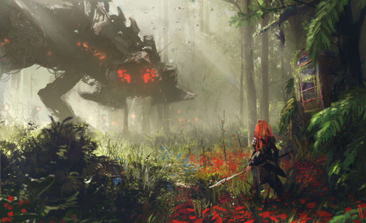 science fiction, Robot, Horizon: Zero Dawn HD Wallpaper Desktop Background