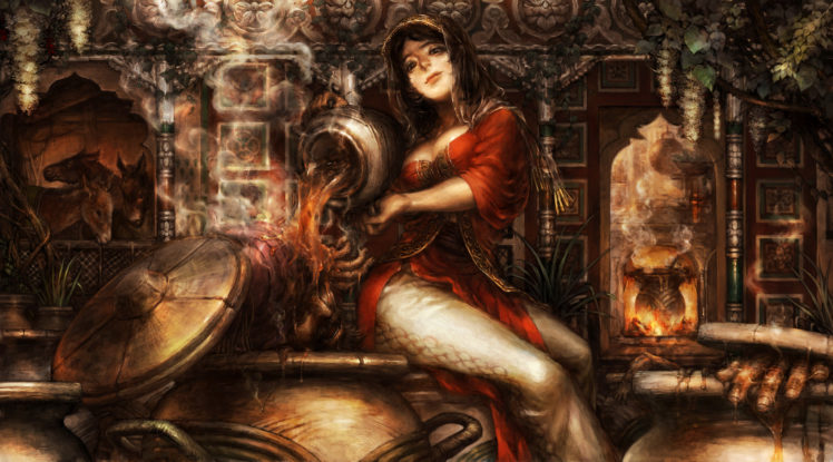 Dragons Crown, Fantasy art HD Wallpaper Desktop Background
