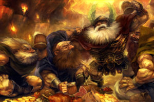 dwarfs, Dragons Crown, Fantasy art