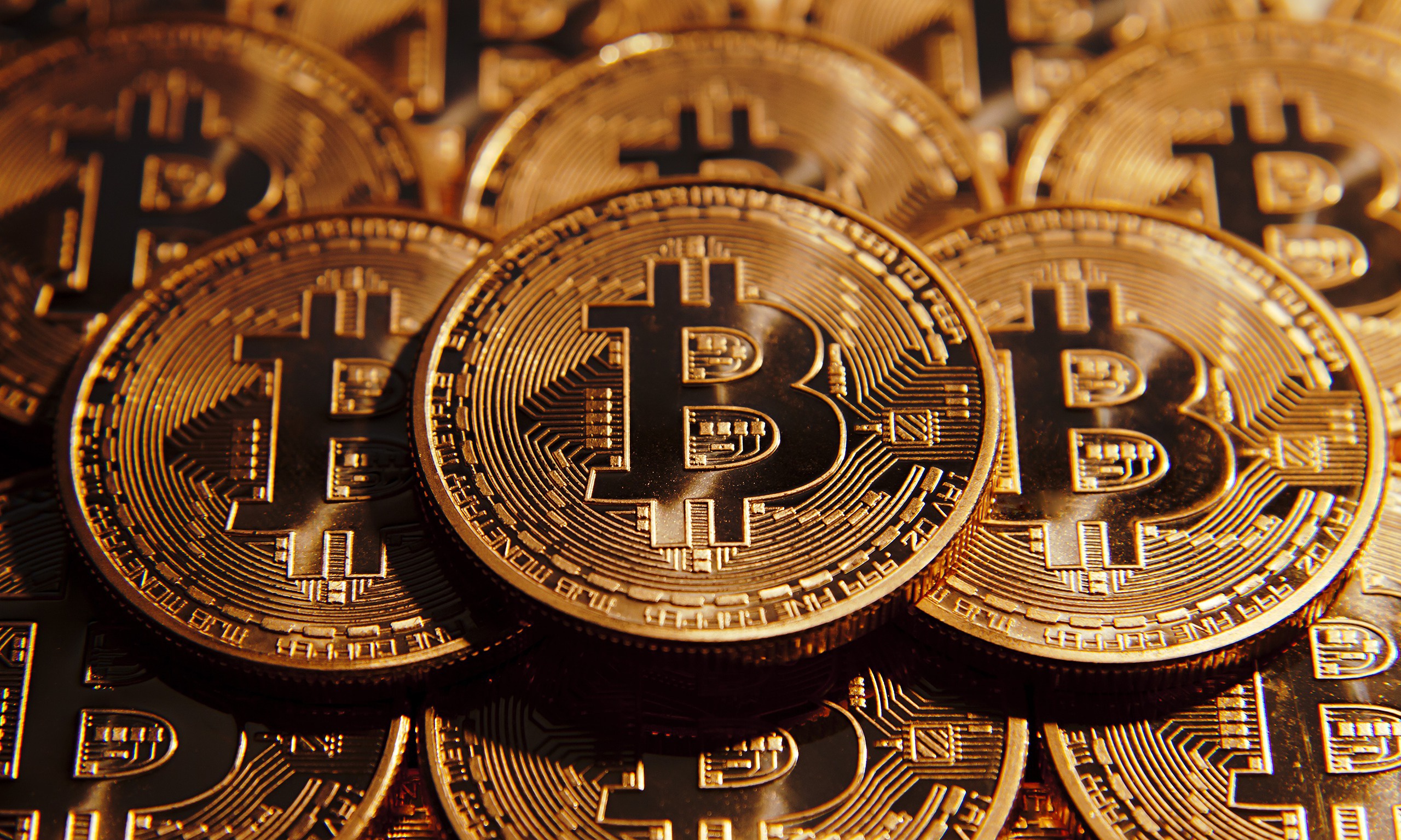 Bitcoin, Coin, Gold Wallpaper