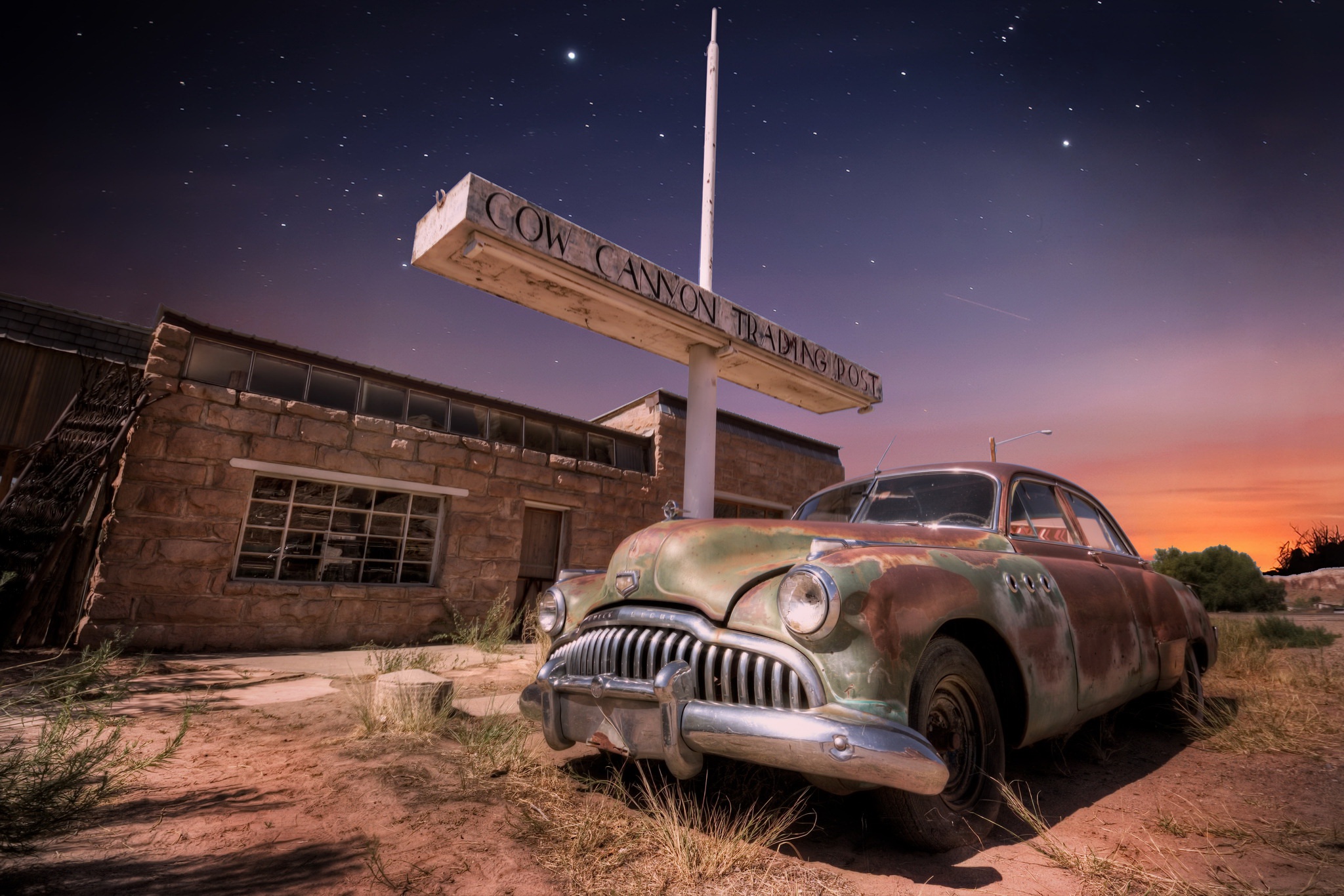 car, Vehicle, Ruin Wallpaper