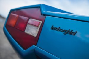 Lamborghini Countach, Classic car, Blue cars