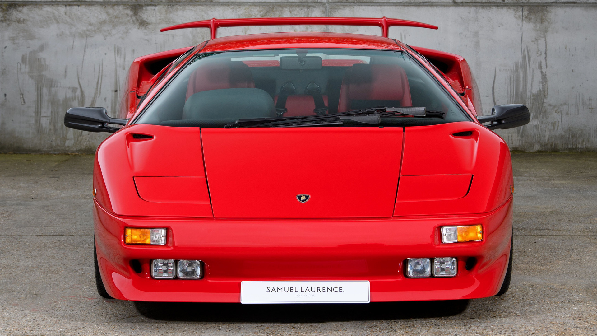 Lamborghini Diablo, Red cars Wallpaper