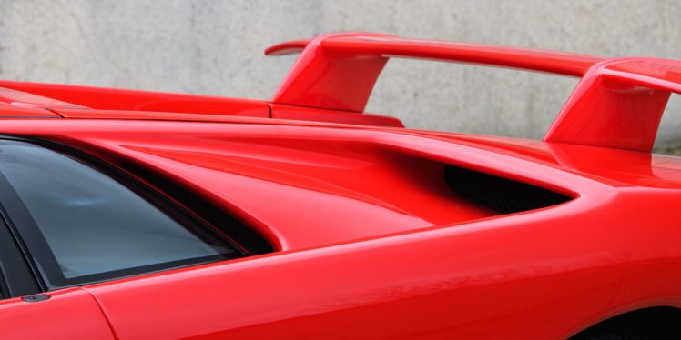Lamborghini Diablo, Red cars HD Wallpaper Desktop Background