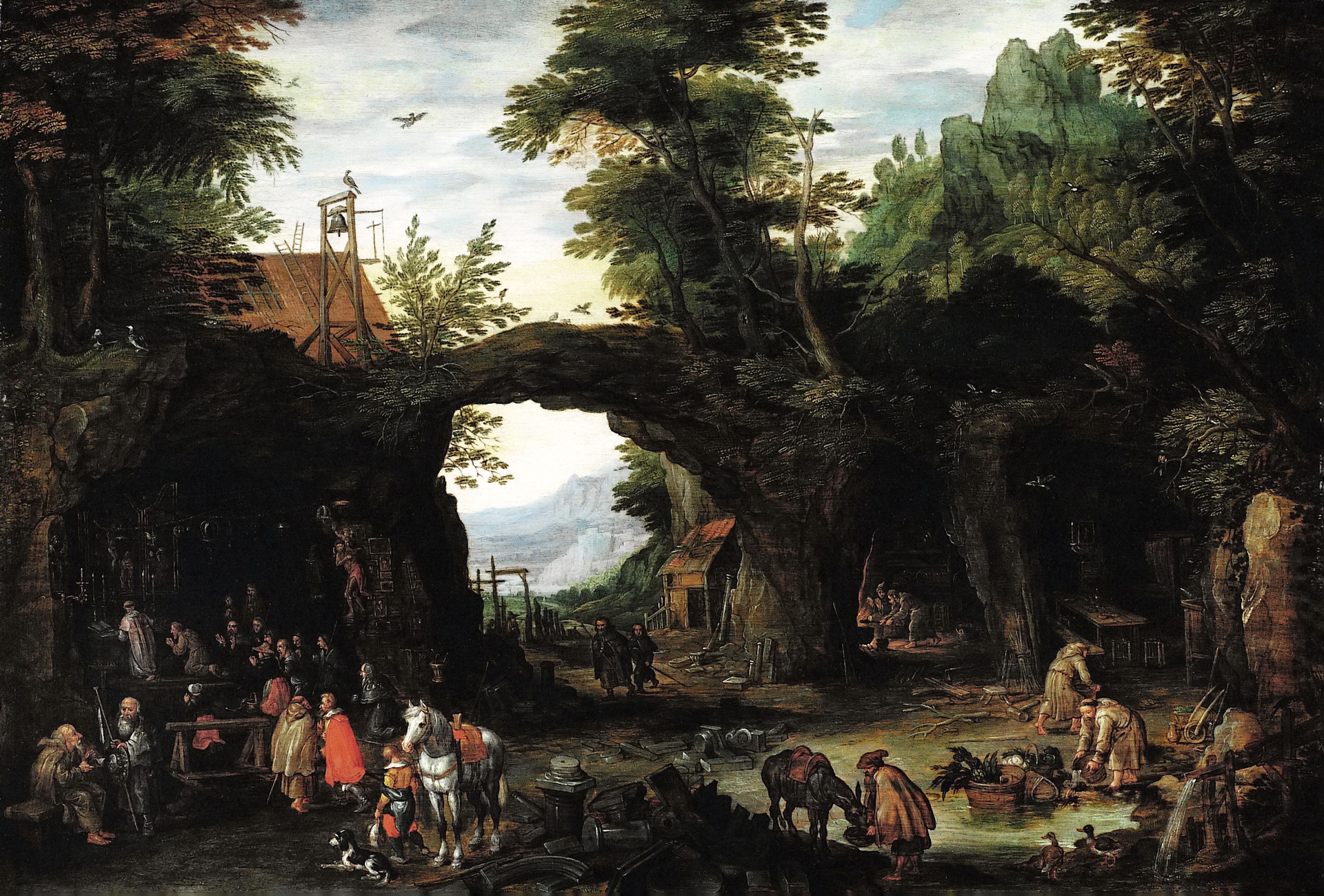 Jan Brueghel, Painting, Classic art Wallpaper