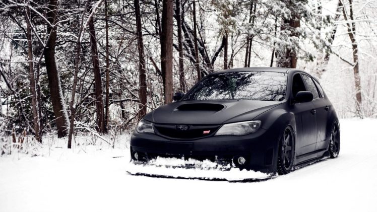 Subaru, Snow, Winter, Car, Nature, STI HD Wallpaper Desktop Background