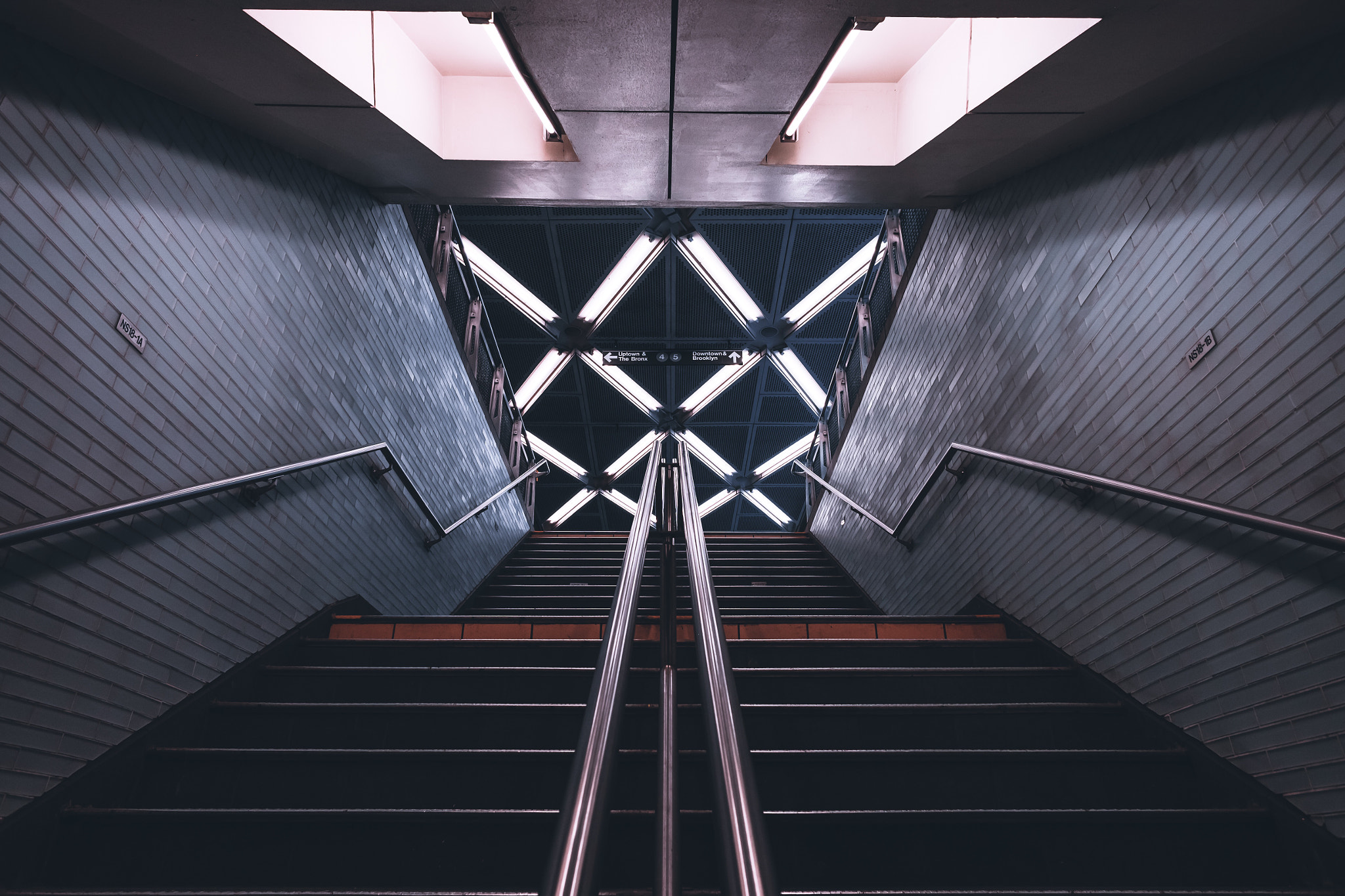 Tim Gaweco, Architecture, Subway, Stairs Wallpaper