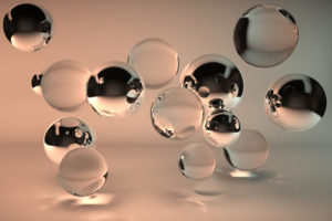 water drops, CGI, Digital art, Reflection