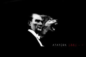 Mustafa Kemal Atatürk, Antalya Turkey, Turkey, Wolf