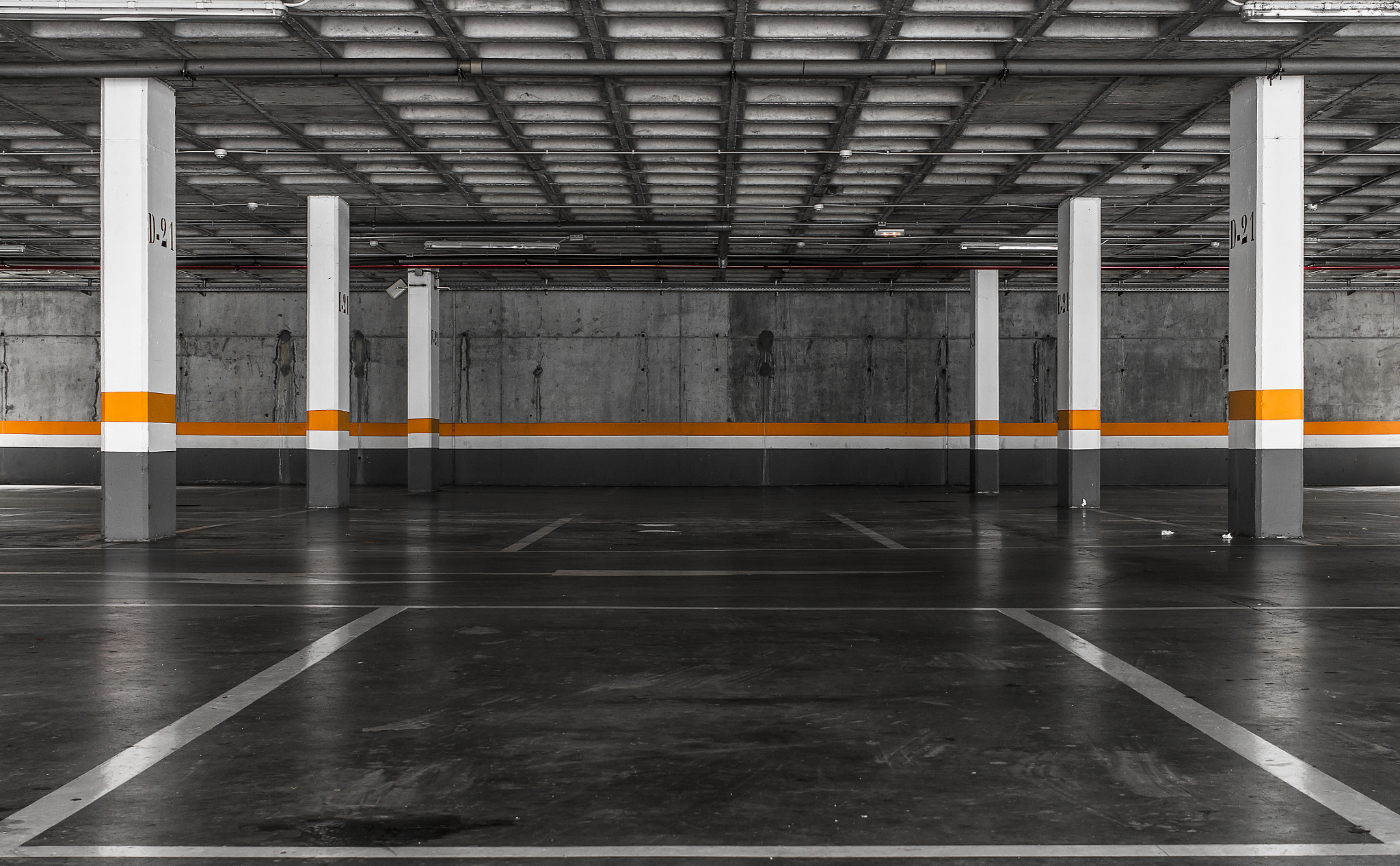 Cesar Bazkez, Parking lot, Garages, Architecture Wallpaper