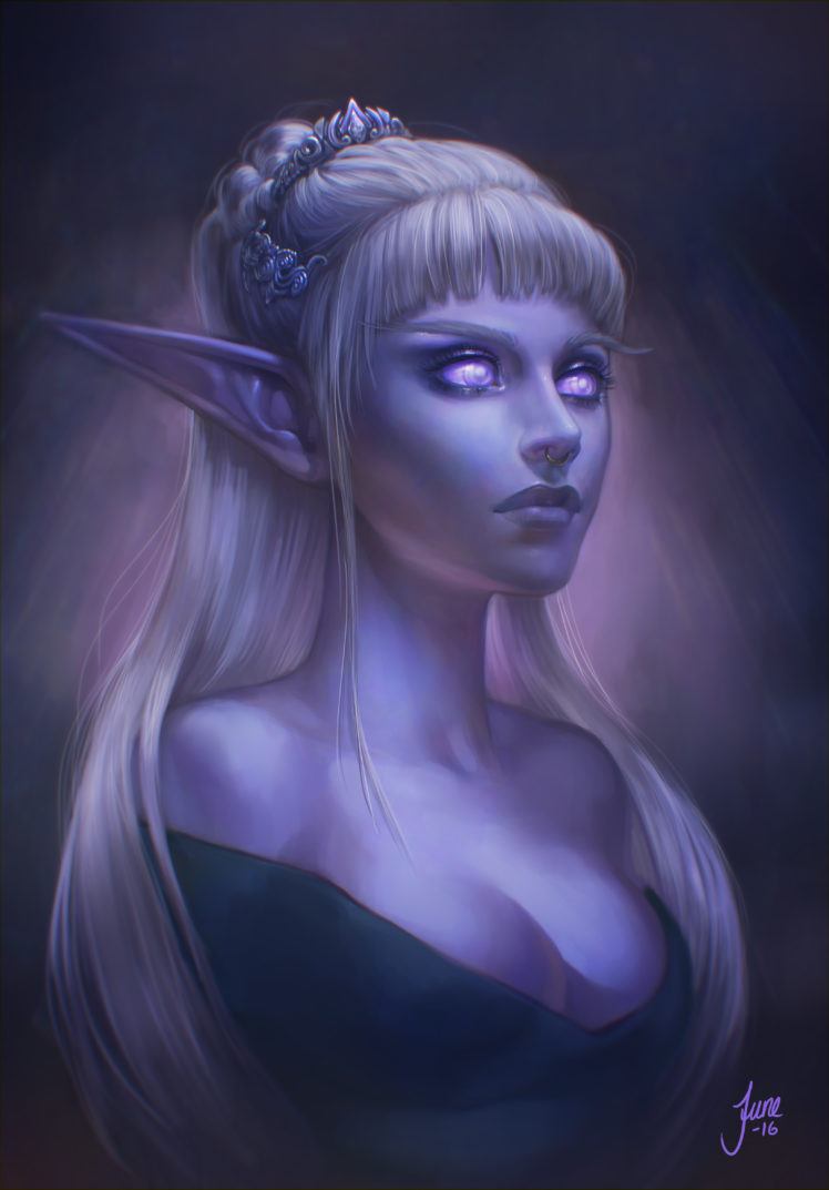 Jude Jenssen, Night Elves, World of Warcraft HD Wallpaper Desktop Background