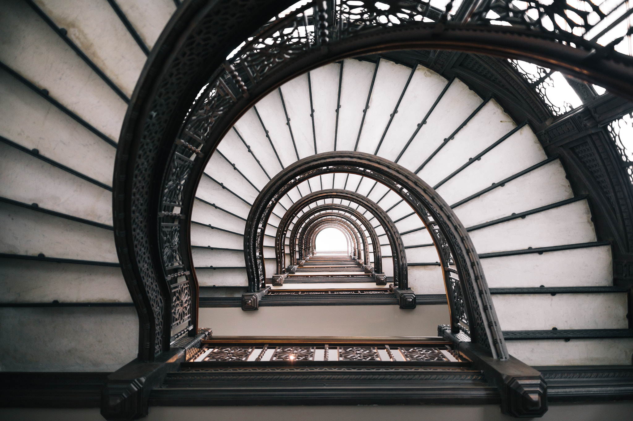 Hannan Hussain, Architecture, Stairway, Stairs, Chicago Wallpaper