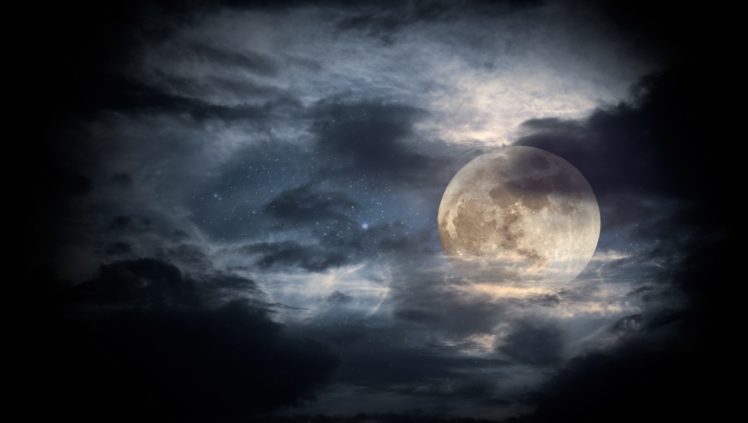 night, Moonlight HD Wallpaper Desktop Background