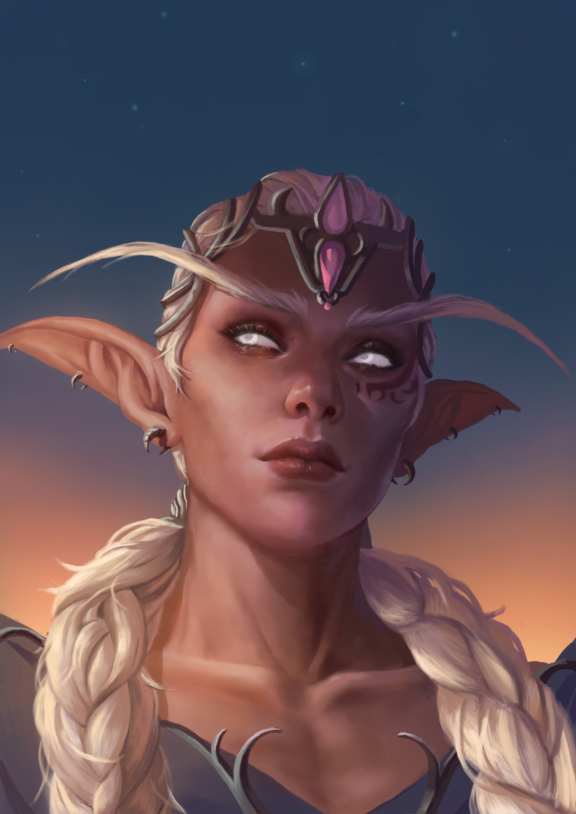 elven, Women, World of Warcraft Wallpaper