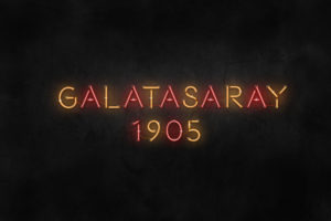 Galatasaray S.K., Turkey, Neon, Neon text, Letter, Digital art, Photoshop