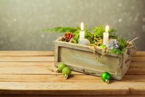 Christmas, Christmas ornaments, Candles
