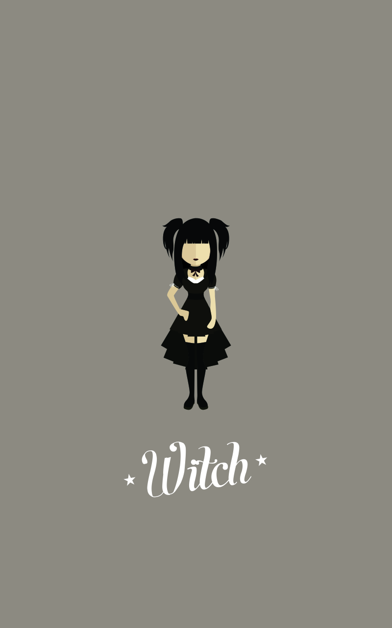 witch, Gothic Wallpaper