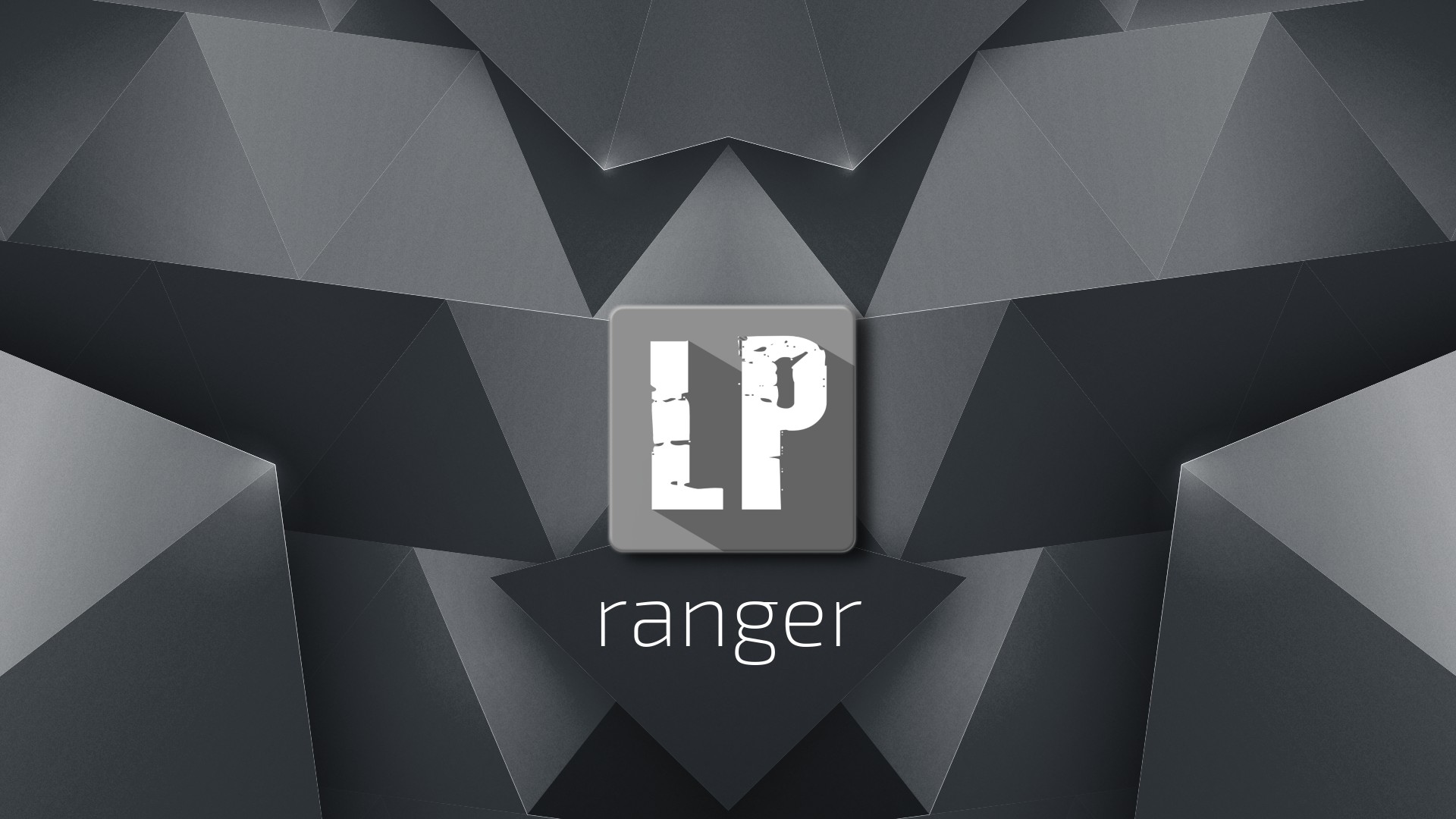 Linux, Geometry, Gray Wallpaper