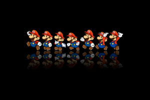 Super Mario, Video games, Reflection, Nintendo