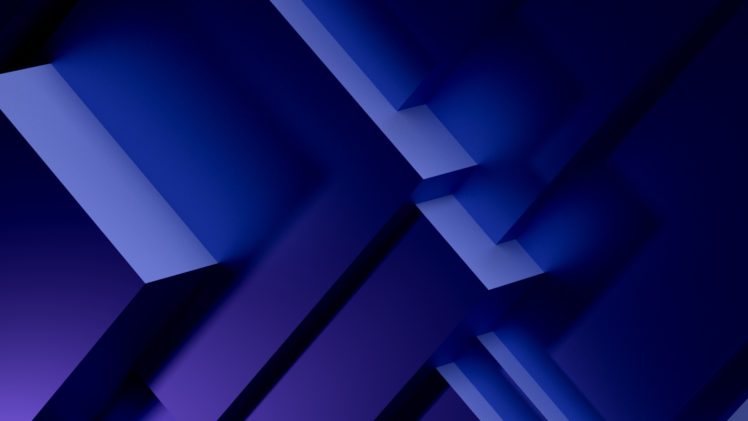 modern, Blender, Geometry, Square, Abstract, Cube, Blue, Purple, CGI HD Wallpaper Desktop Background