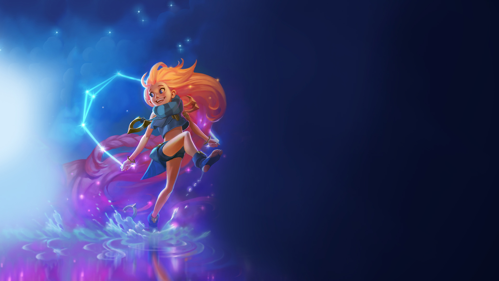 video game characters, Zoe, League of Legends, Anime Wallpaper