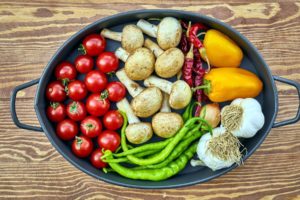 food, Vegetables, Mushroom, Tomatoes, Paprika (Food)