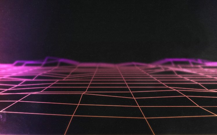 vaporwave, Retro style, 1980s HD Wallpaper Desktop Background