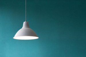 minimalism, Lamp, Simple background, Silhouette, White light