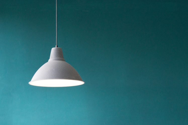 minimalism, Lamp, Simple background, Silhouette, White light HD Wallpaper Desktop Background