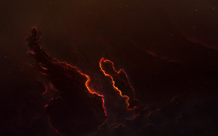 nebula, Space, Digital art, Galaxy HD Wallpaper Desktop Background