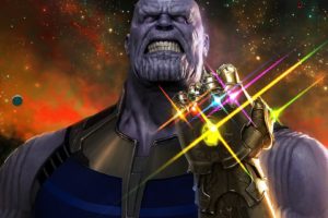 people, Thanos, Marvel Comics, Space, Stars, Avengers: Infinity war