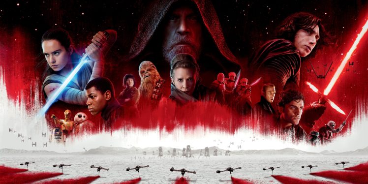 Luke Skywalker, Star Wars: The Last Jedi, Lightsaber HD Wallpaper Desktop Background