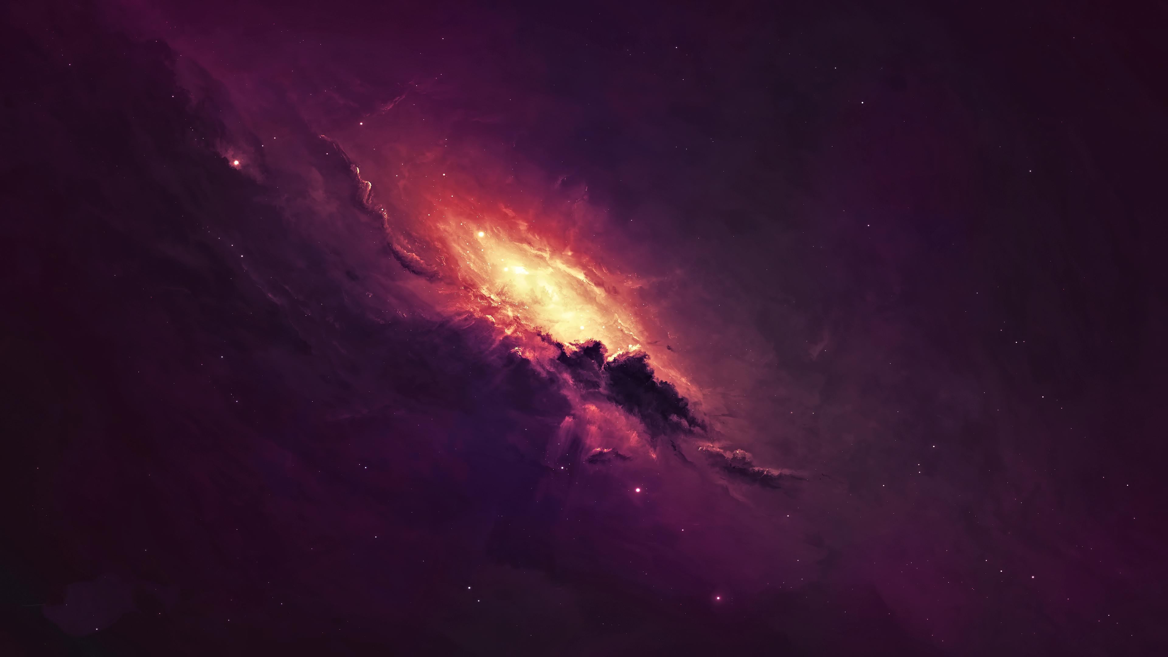 galaxy, Space, Stars, Universe, Spiral galaxy, Spacescapes Wallpaper