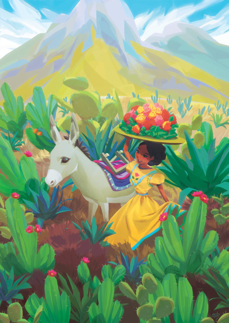 horse, Cactus, Mountains, Desert, Fruit, Drawing, Dress, Plants HD Wallpaper Desktop Background