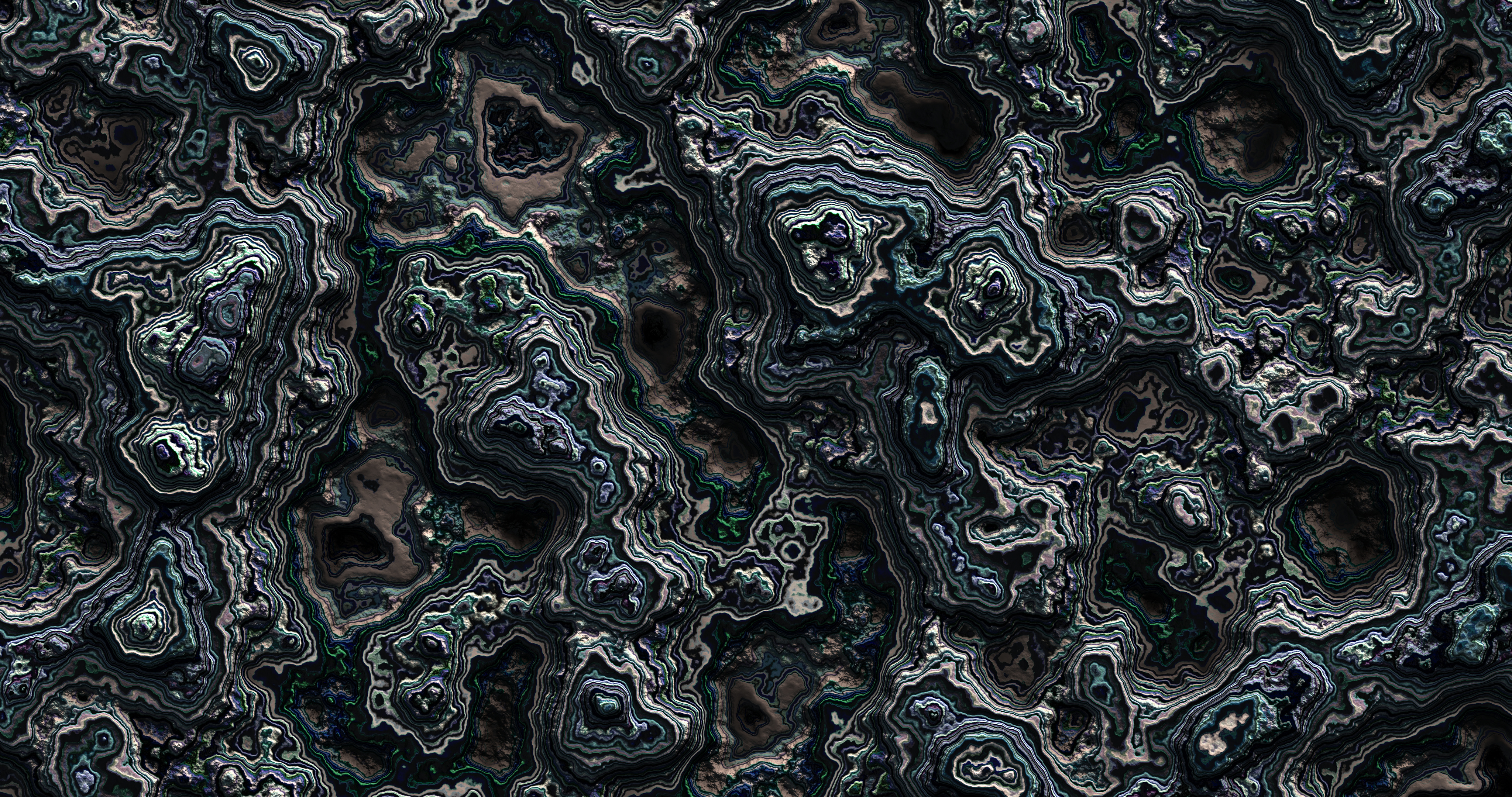 3D fractal, Digital art Wallpaper