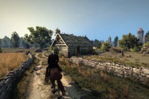The Witcher, The Witcher 3: Wild Hunt, Field, Village, Outskirts