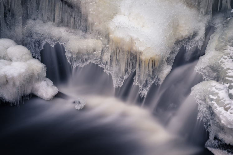 waterfall, Ice HD Wallpaper Desktop Background
