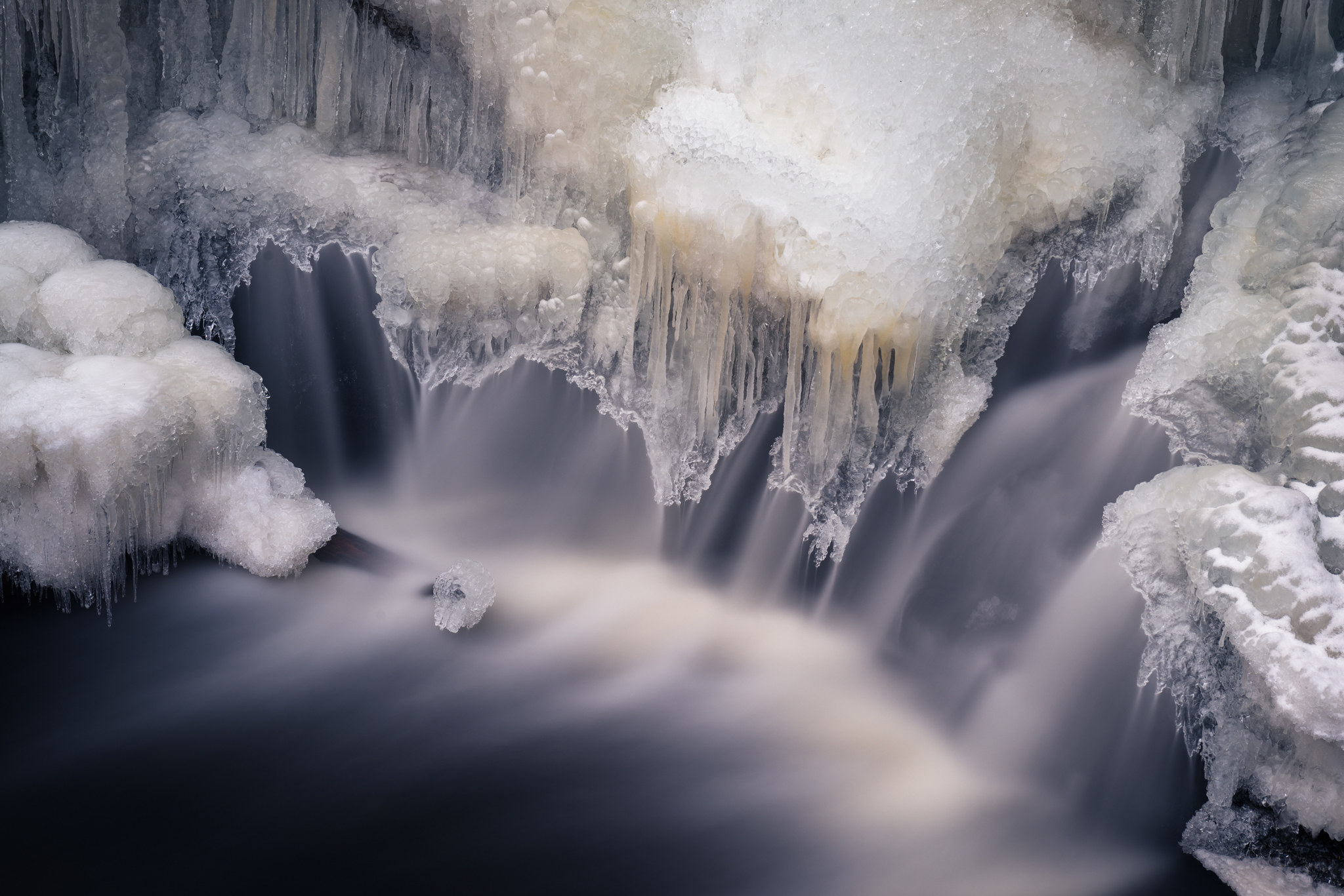 waterfall, Ice Wallpaper