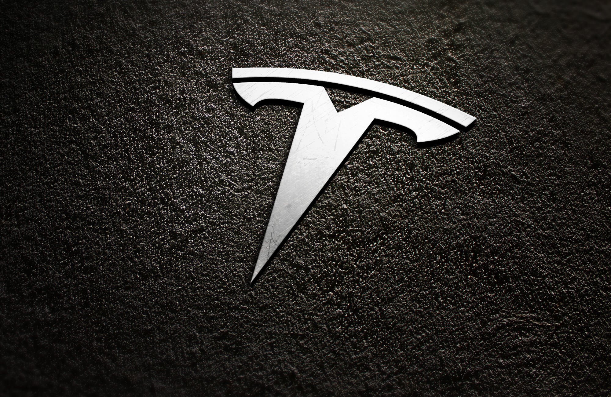 Tesla Motors, Logo Wallpaper
