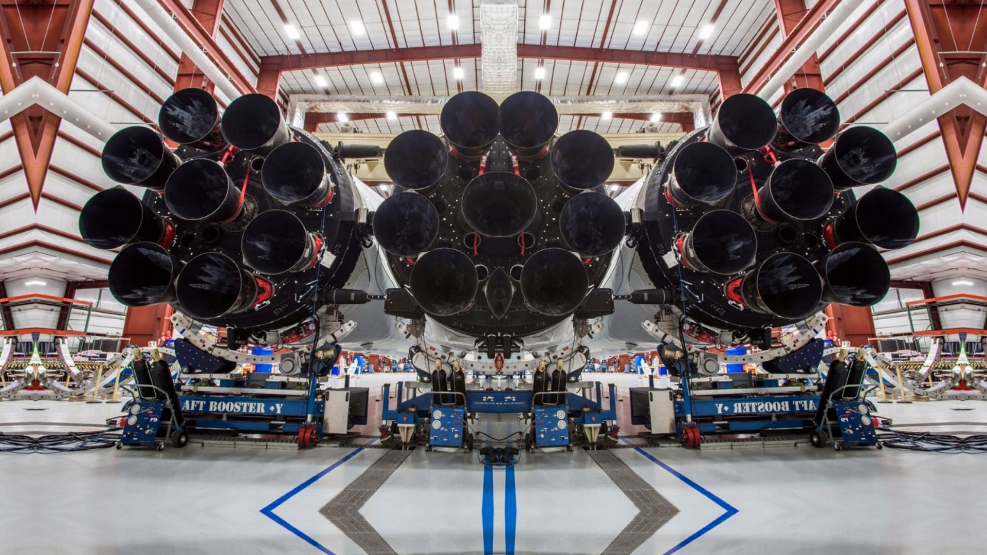 Falcon Heavy, SpaceX, Rocket, Astronautics Wallpaper